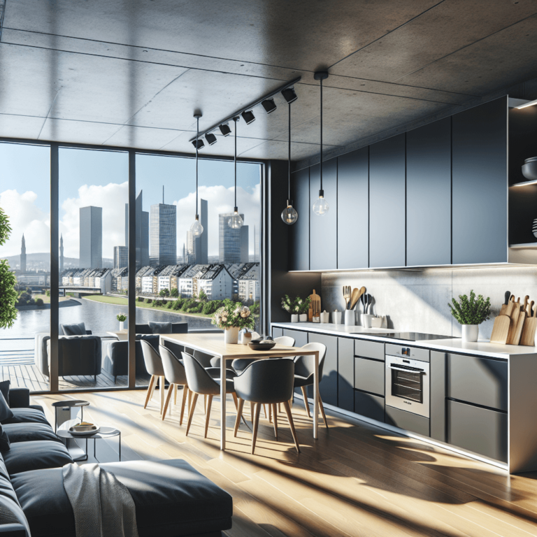 anthrazitfarbene Modulare Küche-Stuttgart