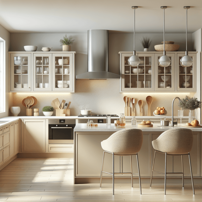 beige Amerikanische Küche-Stuttgart