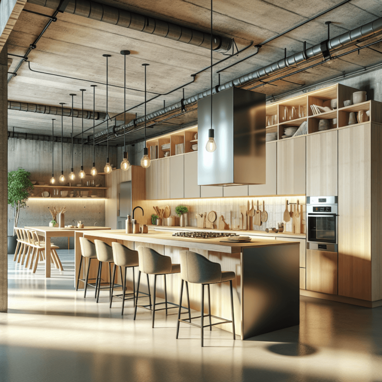 beige Küche im Loftstil-Stuttgart