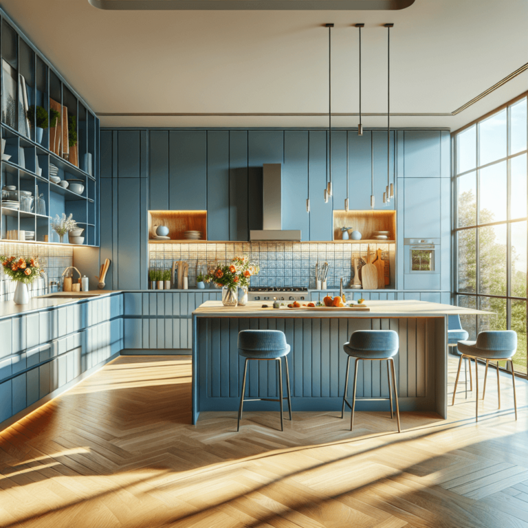 blaue Komplett Küche-Stuttgart