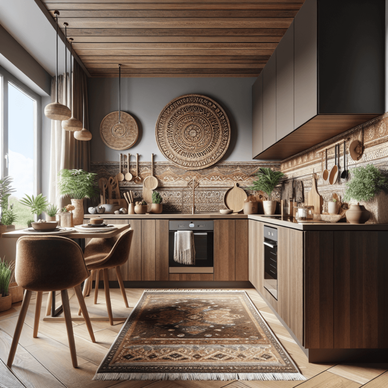 braune Boho Style Küche-Stuttgart