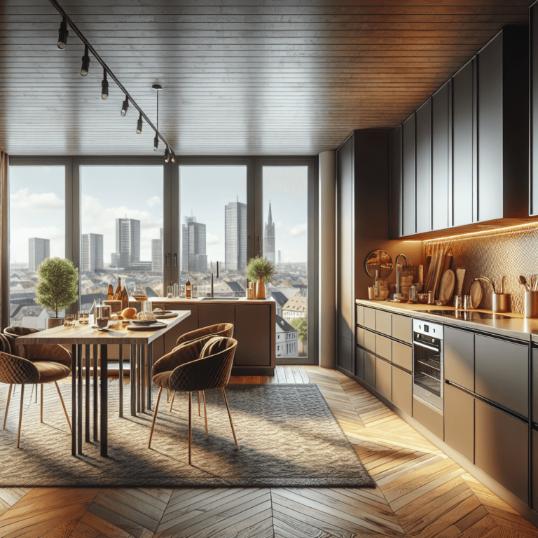 braune Singleküche-Stuttgart