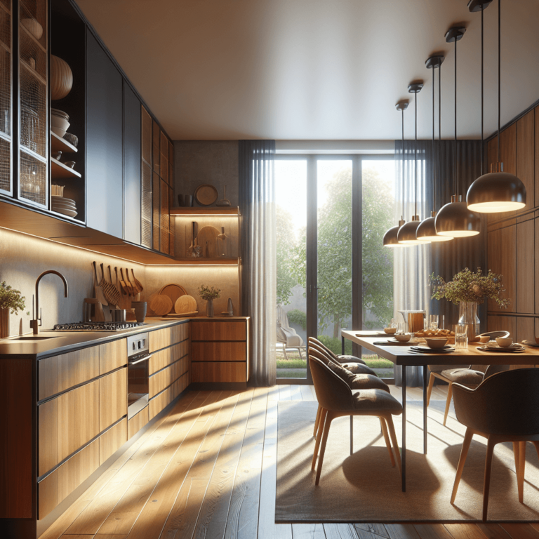 braune Wohnküche-Stuttgart