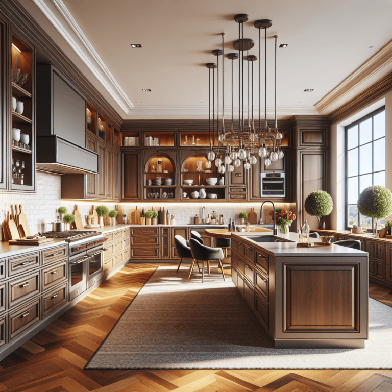 braune mehrzeilige Küche-Stuttgart