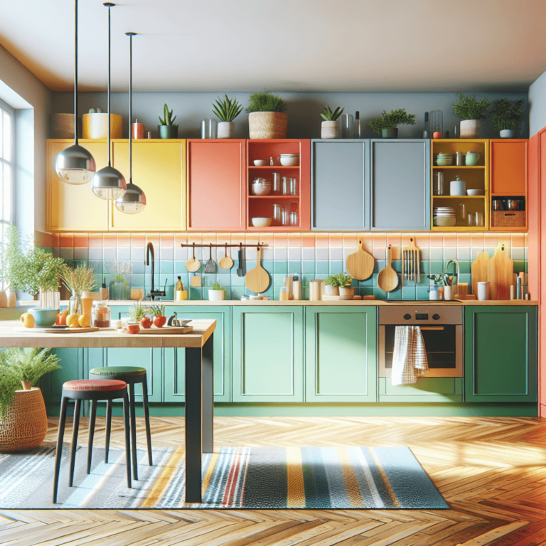 bunte Küche im skandinavischen Stil-Stuttgart