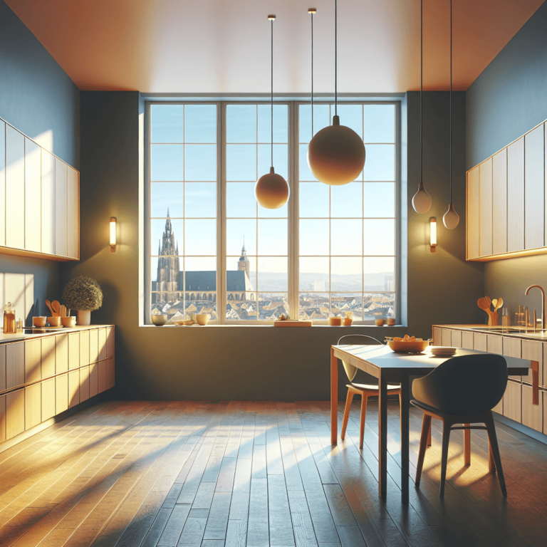 bunte Minimalismus Küche-Stuttgart