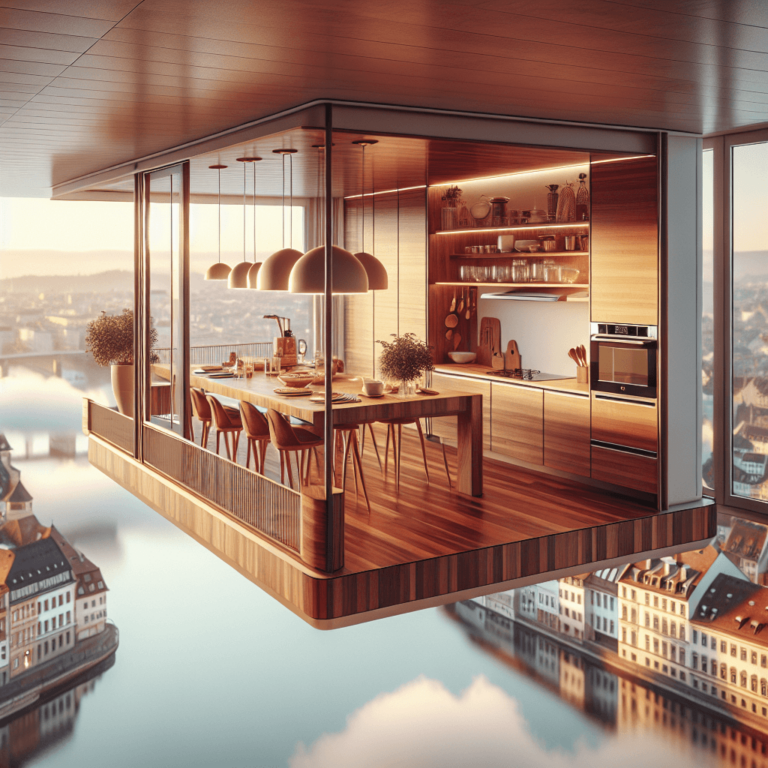 bunte Schwebende Küche-Stuttgart