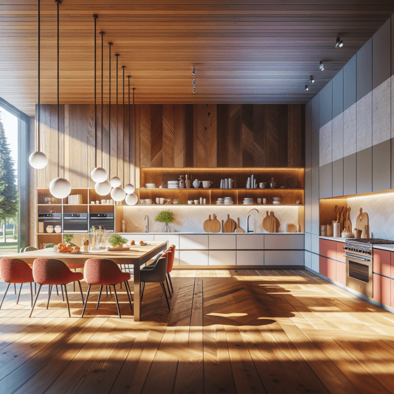 bunte Wohnküche-Stuttgart