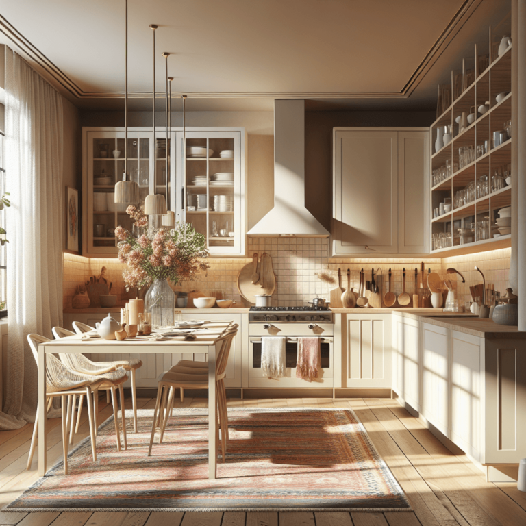 cremefarbene Boho Style Küche-Stuttgart