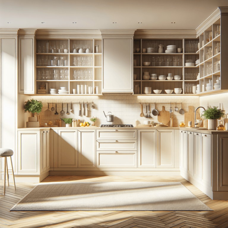 cremefarbene Einbauküche-Stuttgart