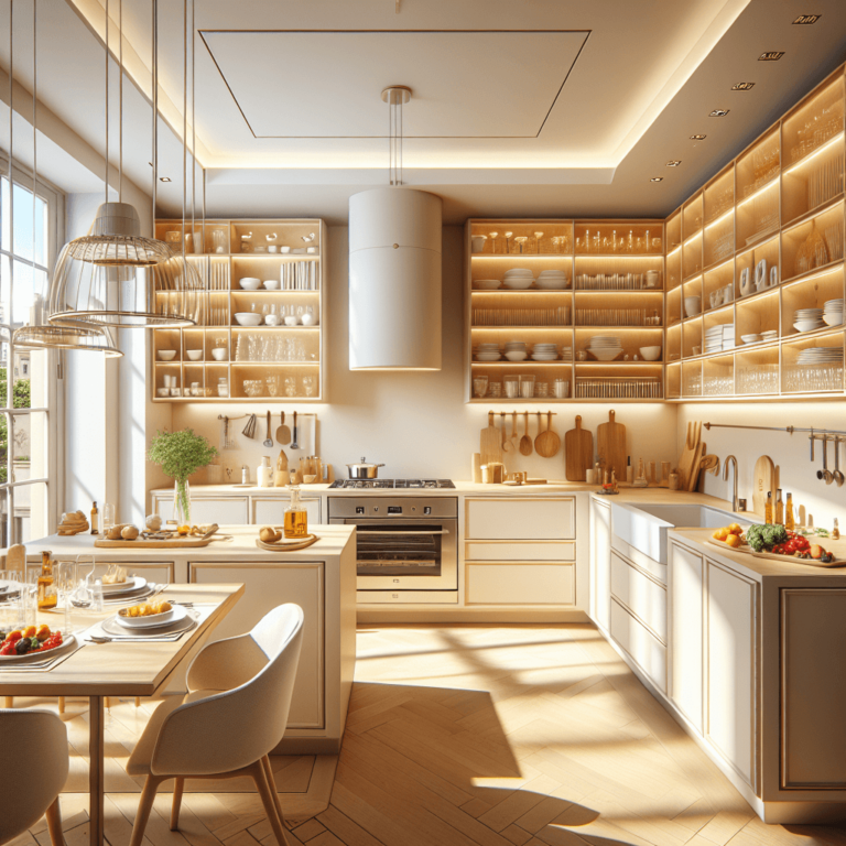 cremefarbene Wohnküche-Stuttgart