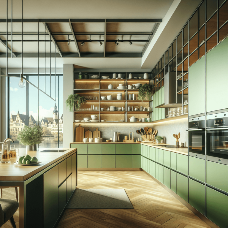 grüne Komplett Küche-Stuttgart