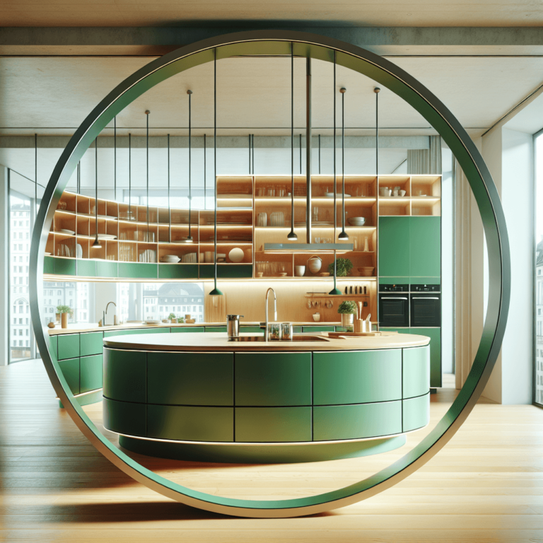 grüne Rondell Küche-Stuttgart