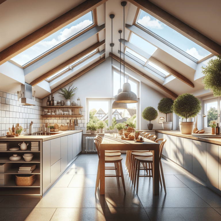 hochglanz Küche für Dachschräge-Stuttgart