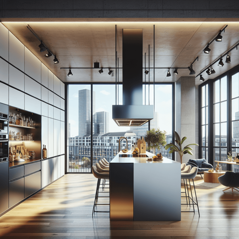 hochglanz Küche im Loftstil-Stuttgart