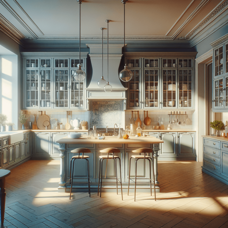 hochglanz Küche im Vintage Chic Stil-Stuttgart