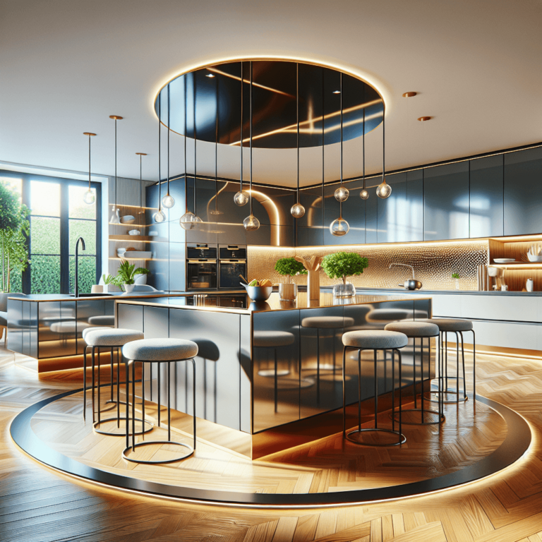 hochglanz Küche in G-Form-Stuttgart