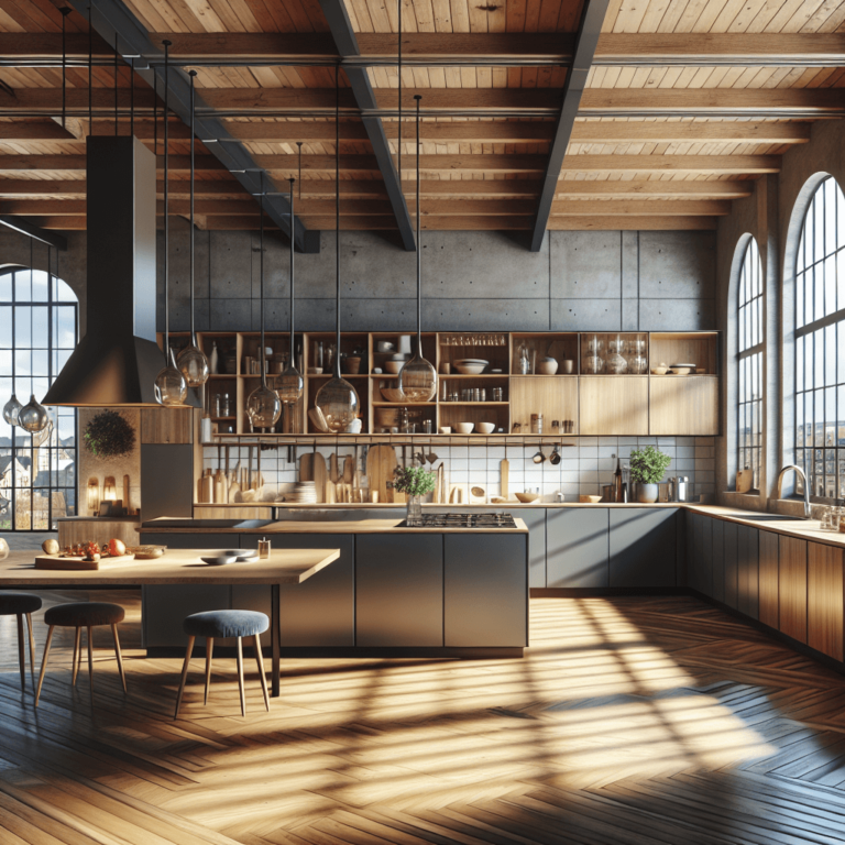 matte Küche im Loftstil-Stuttgart