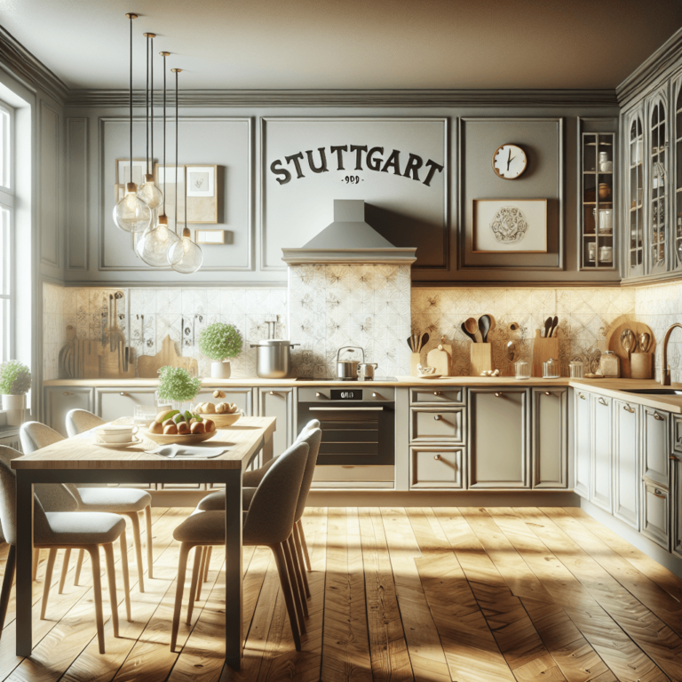 matte Küche im Vintage Chic Stil-Stuttgart