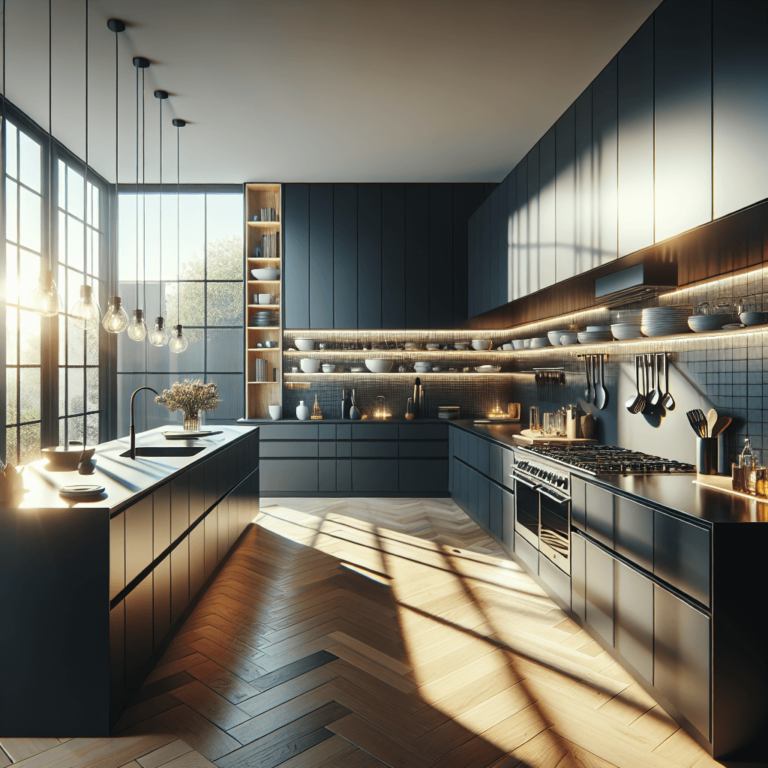 schwarze Design Küche-Stuttgart