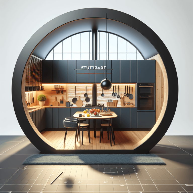 schwarze Rondell Küche-Stuttgart