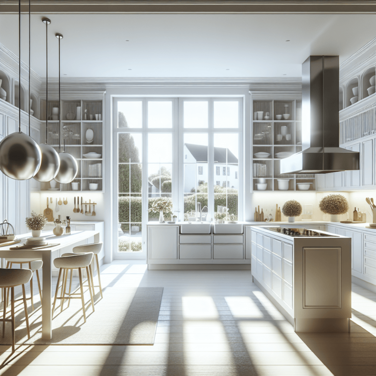 weiße Anrichte Küche-Stuttgart