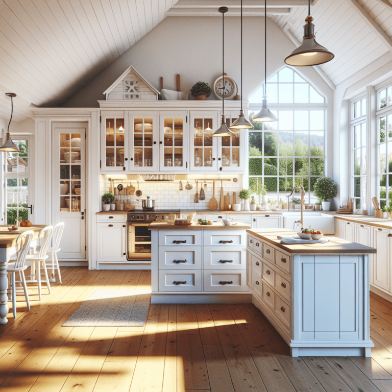 weiße Landhausküche-Stuttgart