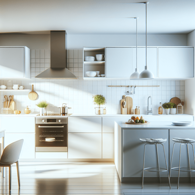 weiße Minimalismus Küche-Stuttgart